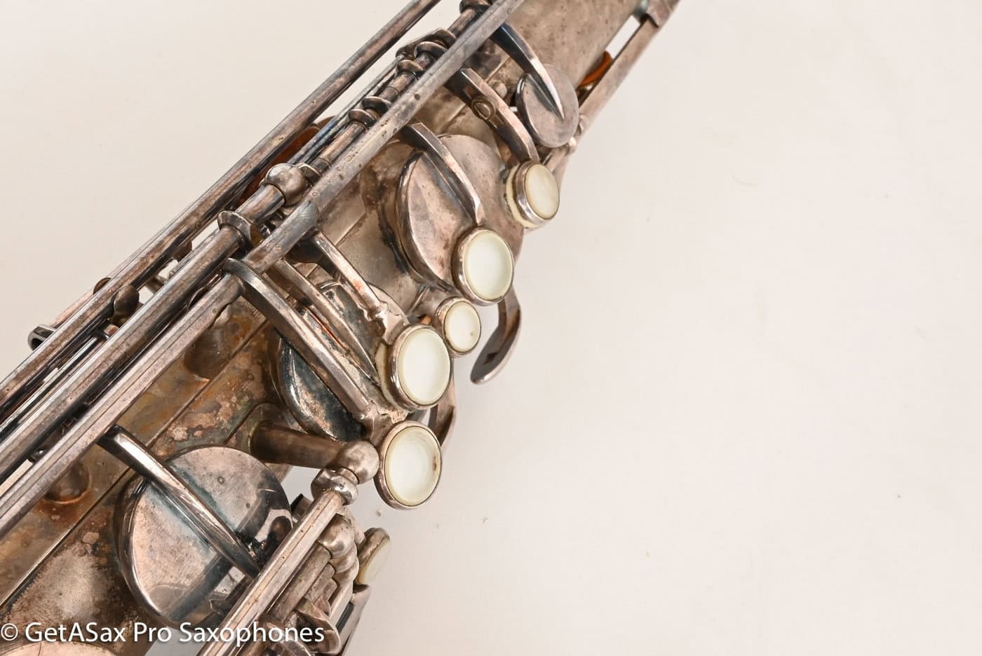 Selmer Mark VI Tenor 1956 Original Satin Silver Getting Overhauled Now Amazing! 63866