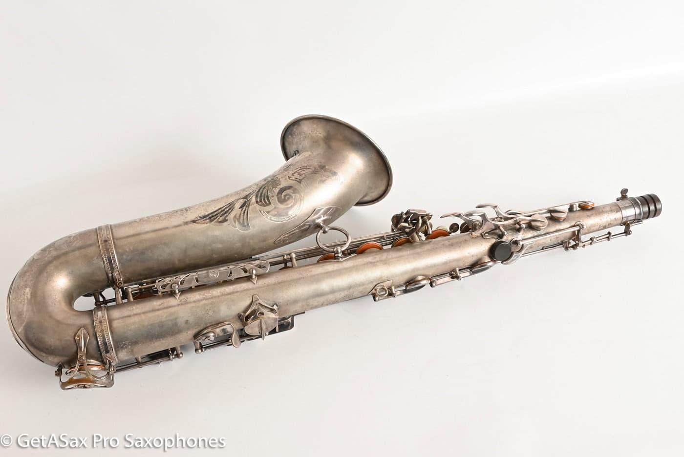 Selmer Mark VI Tenor 1956 Original Satin Silver Getting Overhauled Now Amazing! 63866
