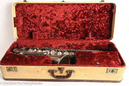 Selmer Mark VI Tenor 1956 Original Satin Silver Getting Overhauled Now Amazing! 63866