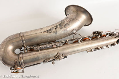 Selmer Mark VI Tenor 1956 Original Satin Silver Getting Overhauled Now Amazing! 63866