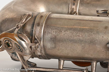 Selmer Mark VI Tenor 1956 Original Satin Silver Getting Overhauled Now Amazing! 63866