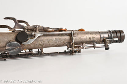 Selmer Mark VI Tenor 1956 Original Satin Silver Getting Overhauled Now Amazing! 63866