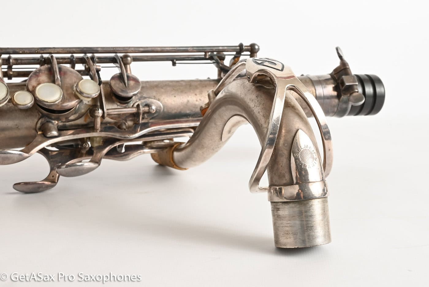 Selmer Mark VI Tenor 1956 Original Satin Silver Getting Overhauled Now Amazing! 63866