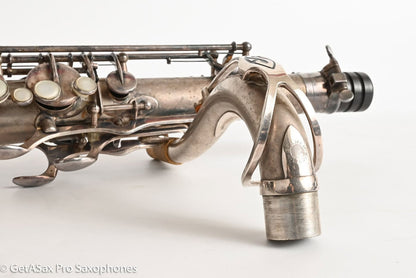 Selmer Mark VI Tenor 1956 Original Satin Silver Getting Overhauled Now Amazing! 63866