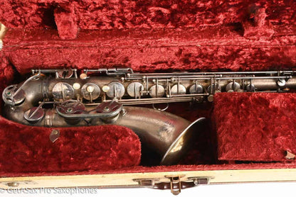 Selmer Mark VI Tenor 1956 Original Satin Silver Getting Overhauled Now Amazing! 63866