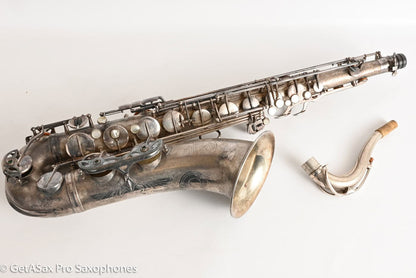 Selmer Mark VI Tenor 1956 Original Satin Silver Getting Overhauled Now Amazing! 63866