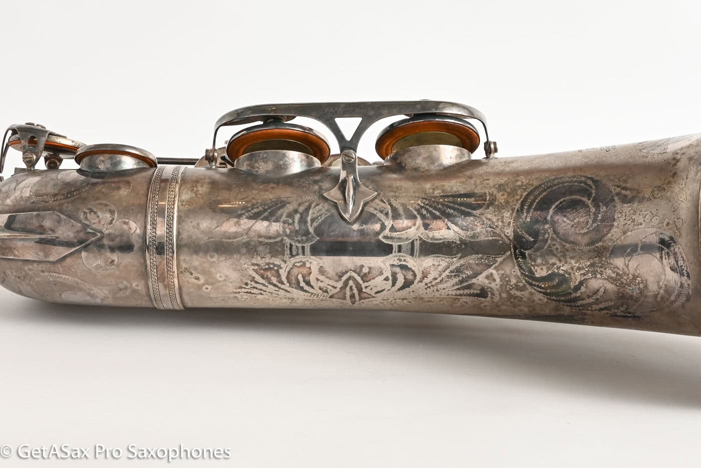 Selmer Mark VI Tenor 1956 Original Satin Silver Getting Overhauled Now Amazing! 63866