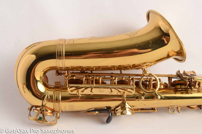 Selmer Mark VII Alto Saxophone 244831 Excellent Original Lacquer American Engraving Near Perfect