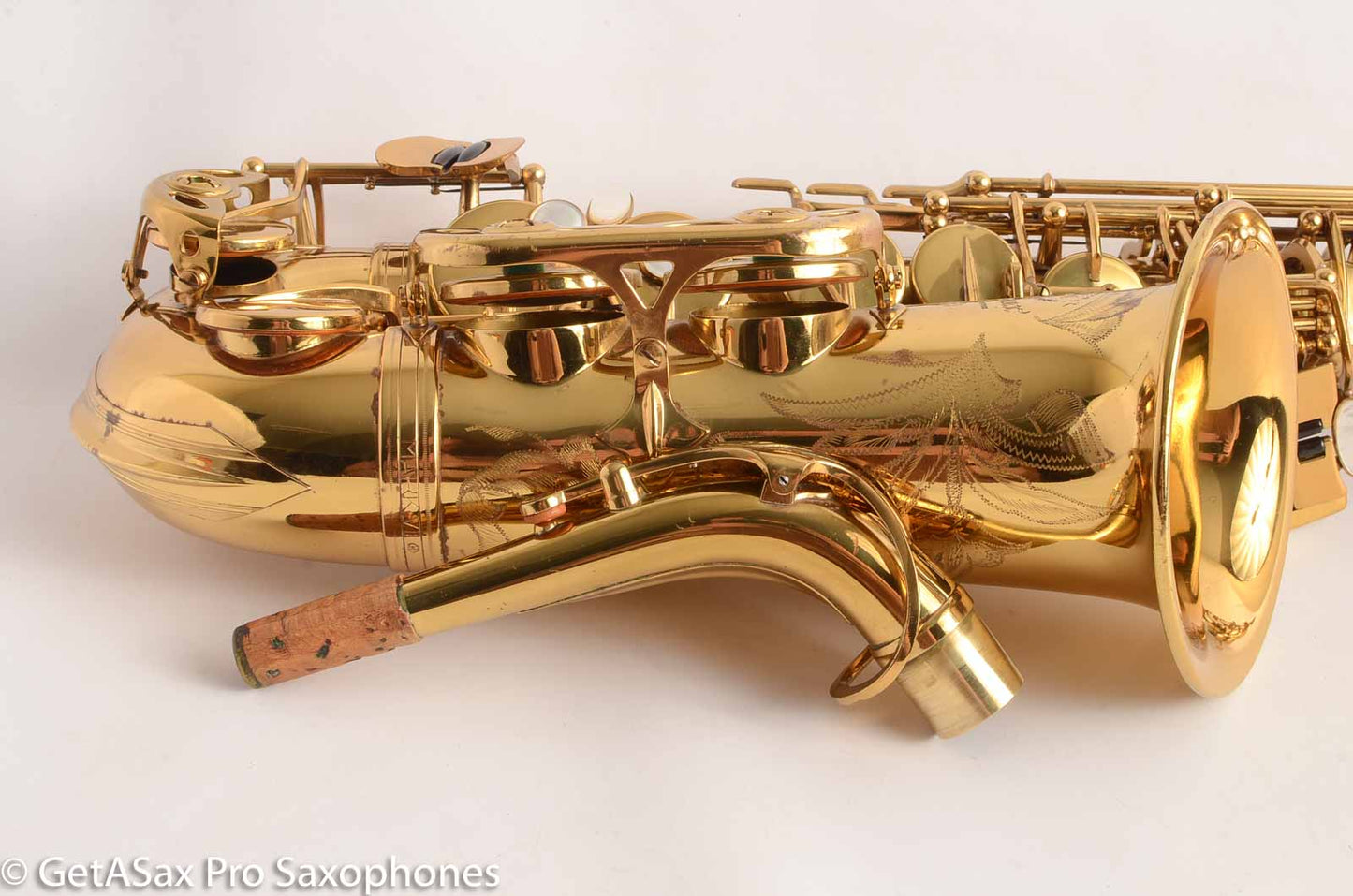 Selmer Mark VII Alto Saxophone 244831 Excellent Original Lacquer American Engraving Near Perfect