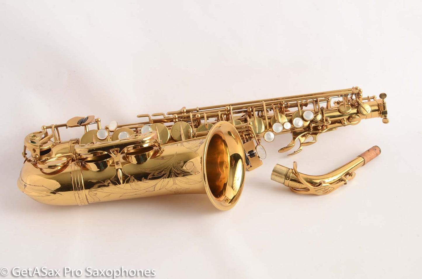 Selmer Mark VII Alto Saxophone 244831 Excellent Original Lacquer American Engraving Near Perfect