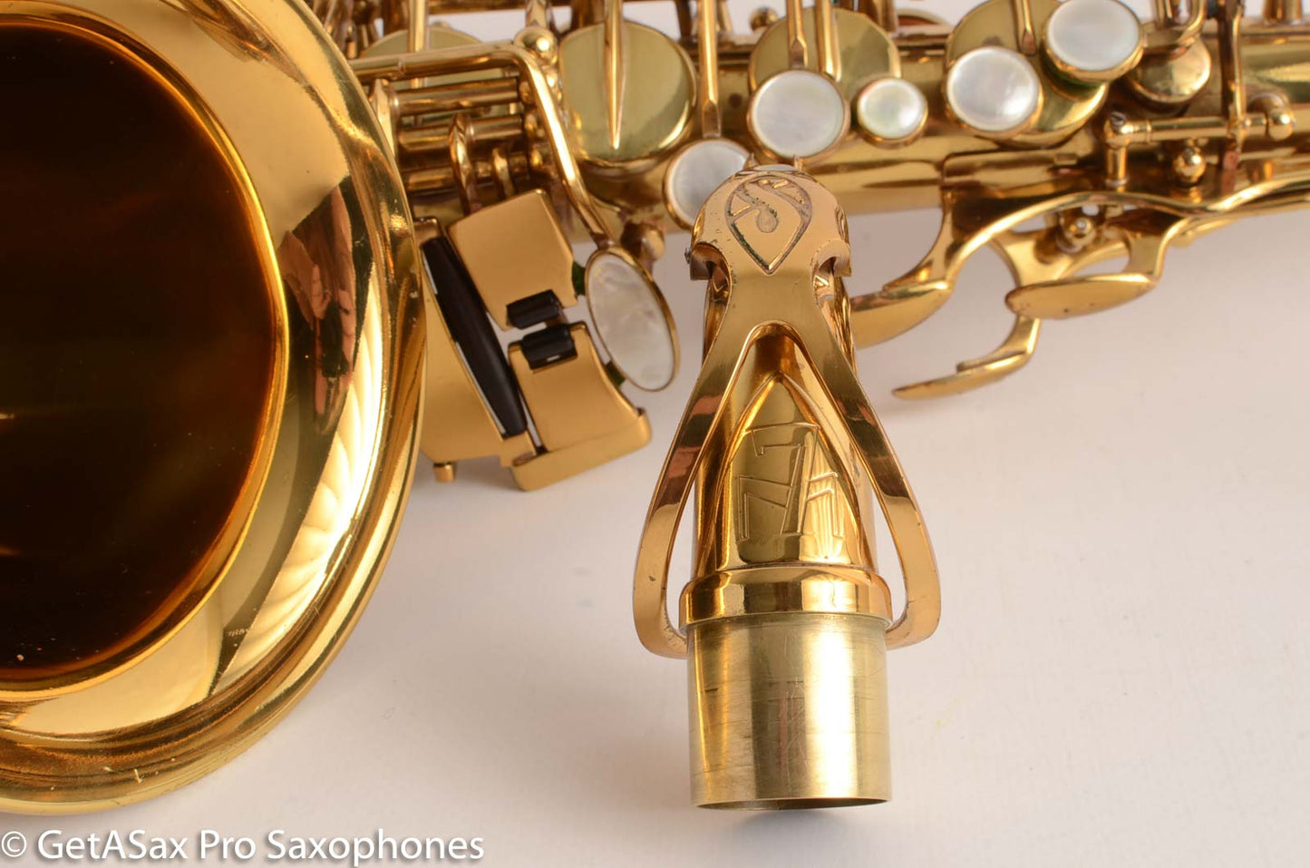 Selmer Mark VII Alto Saxophone 244831 Excellent Original Lacquer American Engraving Near Perfect