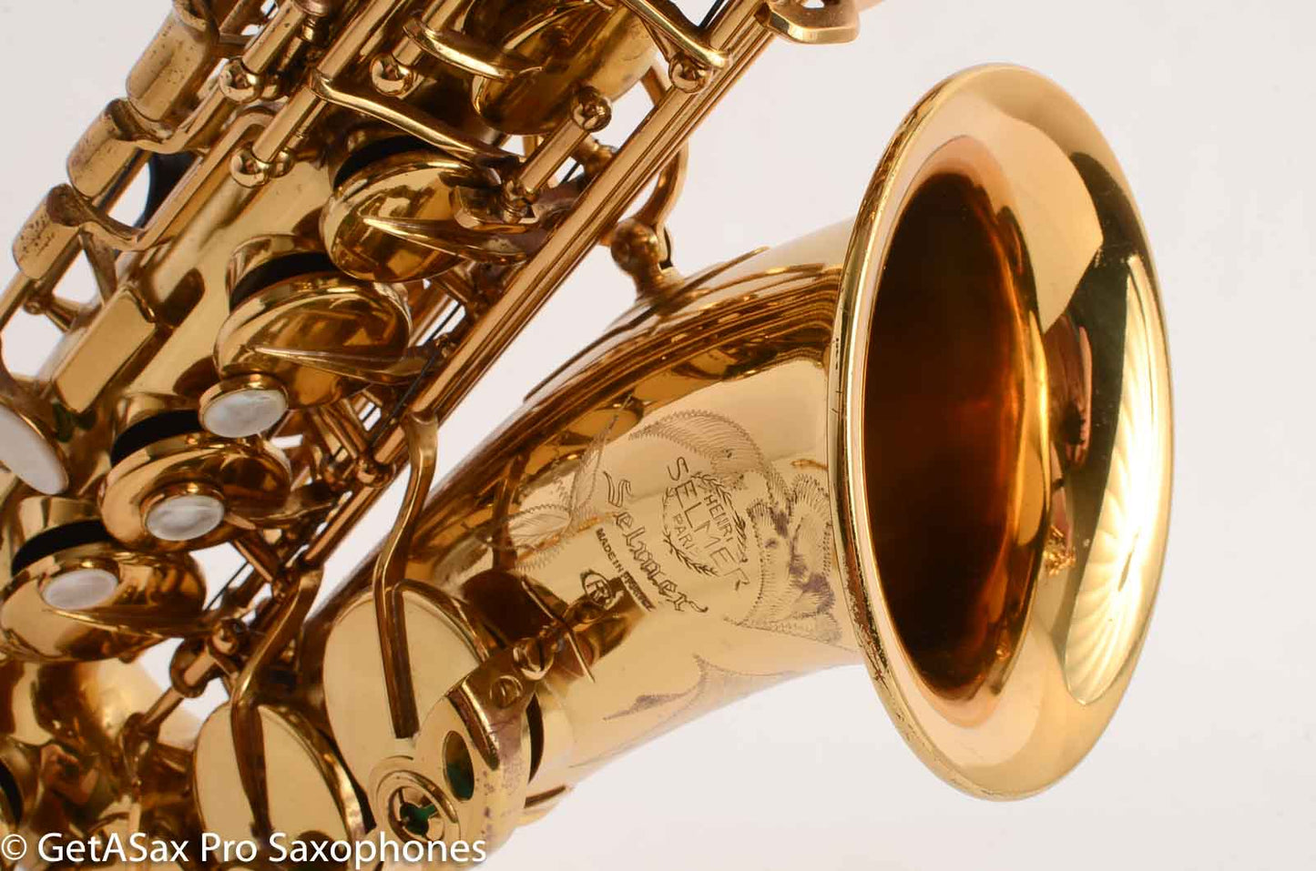 Selmer Mark VII Alto Saxophone 244831 Excellent Original Lacquer American Engraving Near Perfect