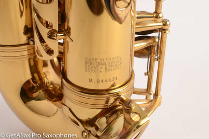 Selmer Mark VII Alto Saxophone 244831 Excellent Original Lacquer American Engraving Near Perfect