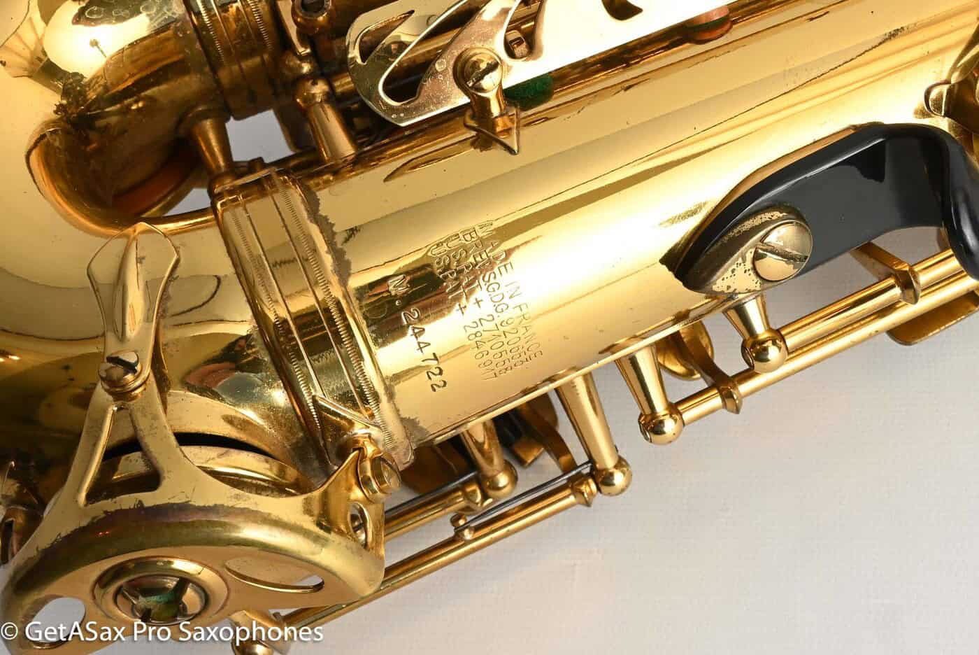 Selmer Mark VII Alto 1975 Original Lacquer Original Pads Nice! 244722