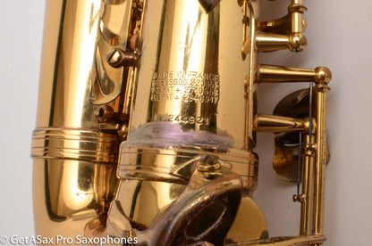 Selmer Mark VII Alto Original Lacquer Fresh Overhaul! 244921