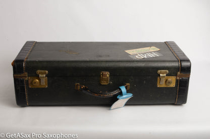 Selmer Mark VII Alto Original Lacquer American Engraved Fresh Overhaul 256747