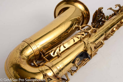 Selmer Mark VII Alto Original Lacquer American Engraved Fresh Overhaul 256747