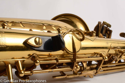 Selmer Mark VII Alto Original Lacquer American Engraved Fresh Overhaul 256747