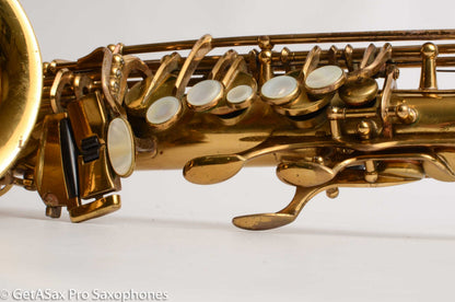 Selmer Mark VII Alto Original Lacquer American Engraved Fresh Overhaul 256747