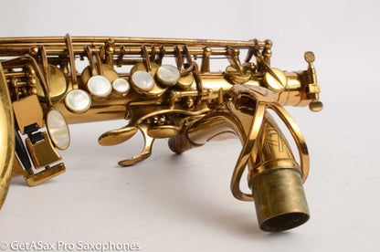 Selmer Mark VII Alto Original Lacquer American Engraved Fresh Overhaul 256747