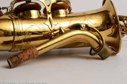 Selmer Mark VII Alto Original Lacquer American Engraved Fresh Overhaul 256747