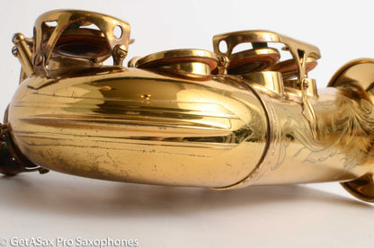 Selmer Mark VII Alto Original Lacquer American Engraved Fresh Overhaul 256747
