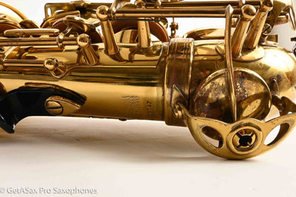 Selmer Mark VII Alto Original Lacquer American Engraved Fresh Overhaul 256747