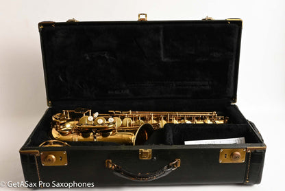 Selmer Mark VII Alto Original Lacquer American Engraved Fresh Overhaul 256747