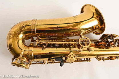 Selmer Mark VII Alto Original Lacquer American Engraved Fresh Overhaul 256747