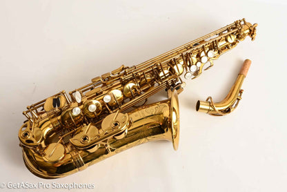 Selmer Mark VII Alto Original Lacquer American Engraved Fresh Overhaul 256747