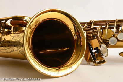 Selmer Mark VII Alto Original Lacquer American Engraved Fresh Overhaul 256747