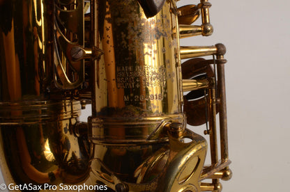 Selmer Mark VII Alto Original Lacquer 264918 American Engraved Fresh Overhaul!