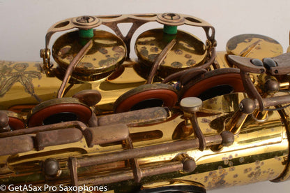 Selmer Mark VII Alto Original Lacquer 264918 American Engraved Fresh Overhaul!