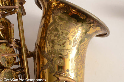 Selmer Mark VII Alto Original Lacquer 264918 American Engraved Fresh Overhaul!