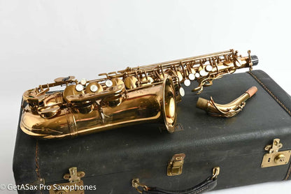 Selmer Mark VII Professional Alto Original Lacquer Getting overhauled now!  284405