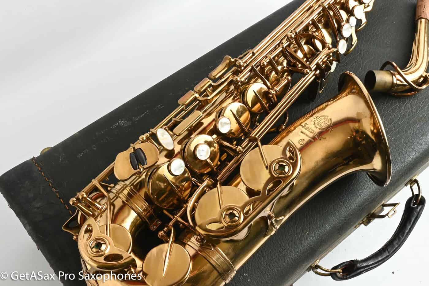 Selmer Mark VII Professional Alto Original Lacquer Getting overhauled now!  284405