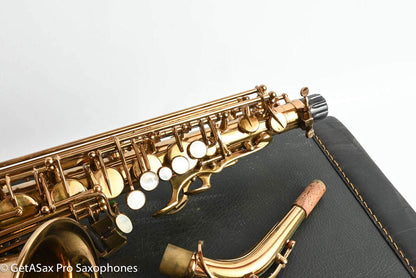Selmer Mark VII Professional Alto Original Lacquer Getting overhauled now!  284405