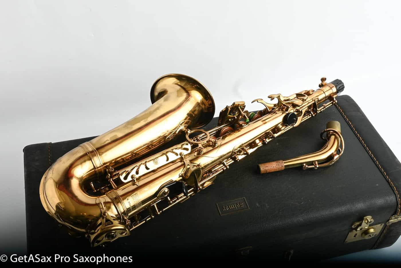 Selmer Mark VII Professional Alto Original Lacquer Getting overhauled now!  284405