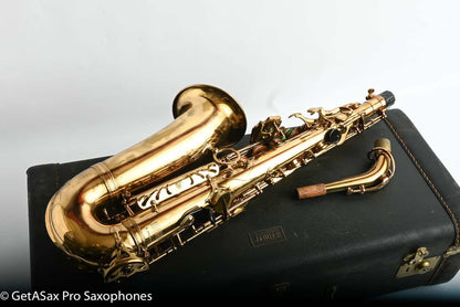 Selmer Mark VII Professional Alto Original Lacquer Getting overhauled now!  284405
