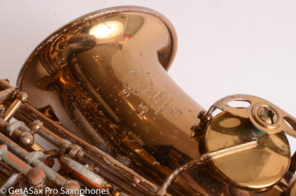 Selmer Mark VII Alto Original Lacquer Old Pads Great Deal 270817