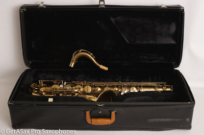 Selmer Mark VII Tenor Fresh Overhaul Original Lacquer 244631 Plays Great!