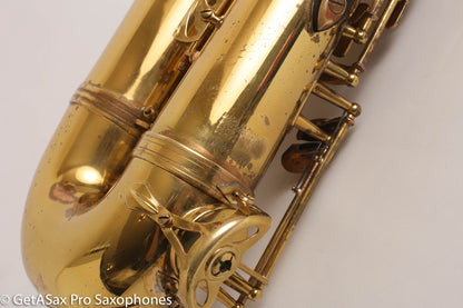 Selmer Mark VII Tenor Fresh Overhaul Original Lacquer 244631 Plays Great!
