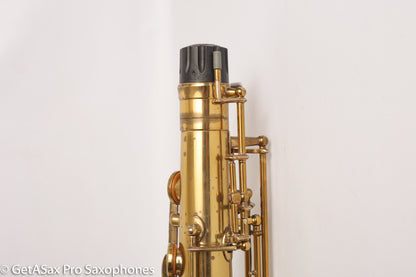 Selmer Mark VII Tenor Fresh Overhaul Original Lacquer 244631 Plays Great!