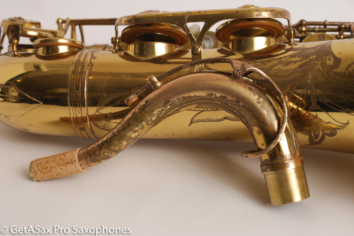 Selmer Mark VII Tenor Fresh Overhaul Original Lacquer 244631 Plays Great!