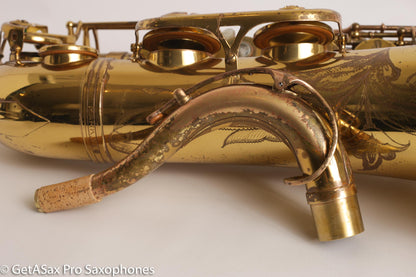 Selmer Mark VII Tenor Fresh Overhaul Original Lacquer 244631 Plays Great!