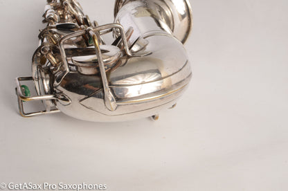 Selmer Modele 26 Alto Saxophone Original Silver Plate Great Deal! 7899