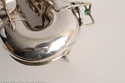 Selmer Modele 26 Alto Saxophone Original Silver Plate Great Deal! 7899