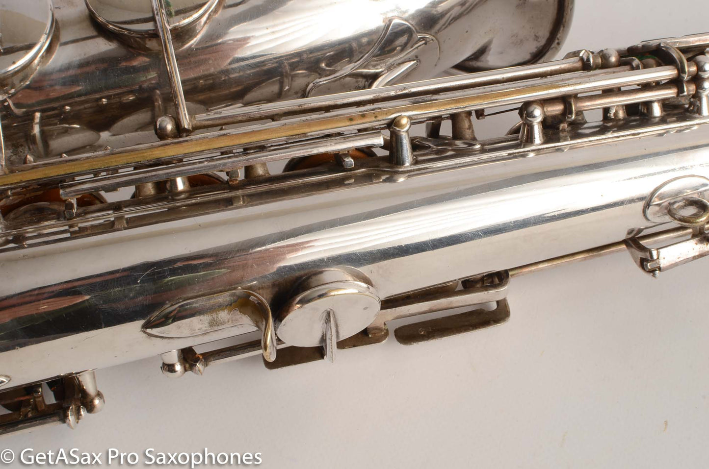 Selmer Modele 26 Alto Saxophone Original Silver Plate Great Deal! 7899