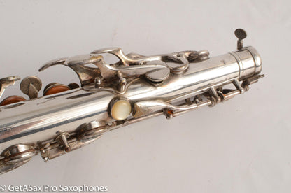 Selmer Modele 26 Alto Saxophone Original Silver Plate Great Deal! 7899