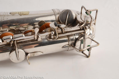 Selmer Modele 26 Alto Saxophone Original Silver Plate Great Deal! 7899